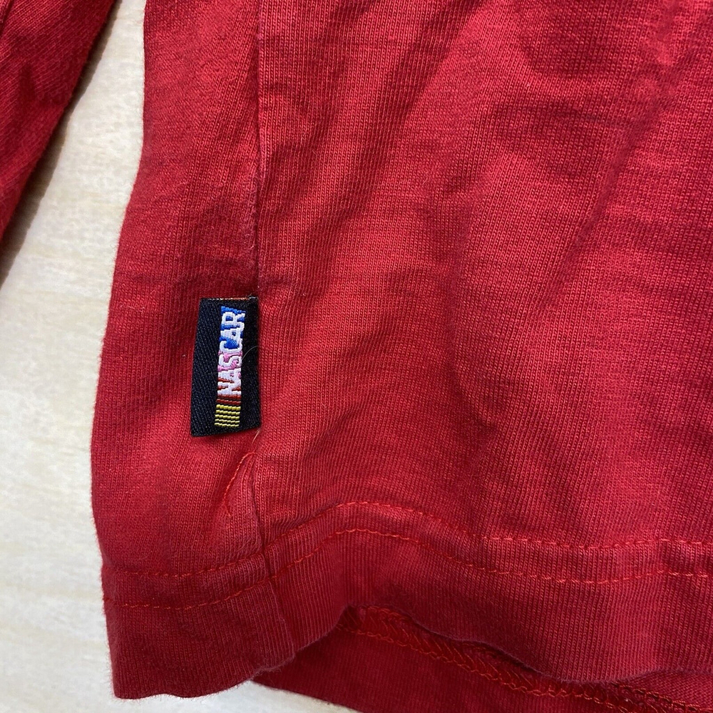 Vintage Nascar Racing Men's Shirt Long Sleeve Red XXL - Picture 3 of 6